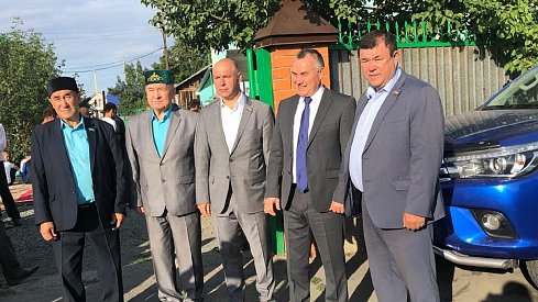 В Соборной мечети Орска прошел праздничный намаз